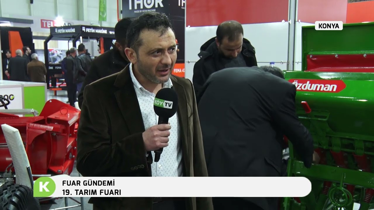 FUAR GÜNDEMİ | KONYA TARIM FUARI (ÖZDUMAN TARIM MAKİNALARI)