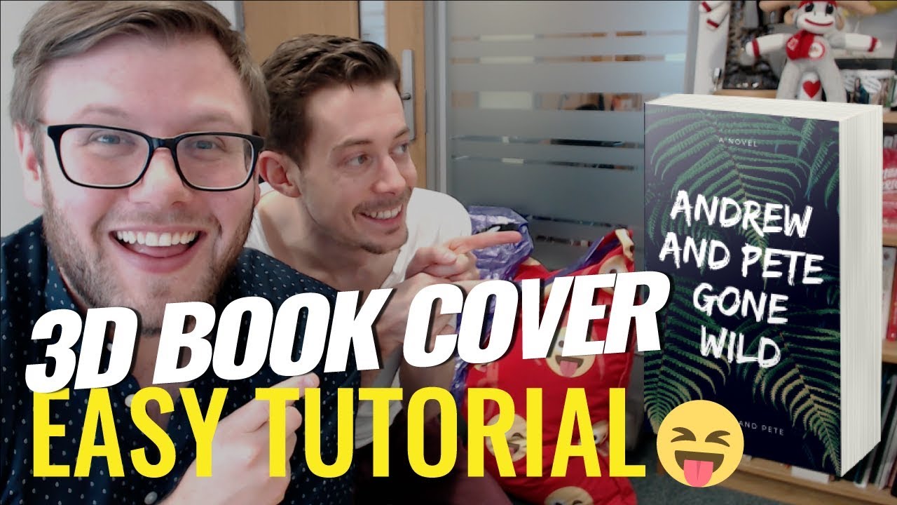 How to Make a 3D Book Cover (Free tool makes it super easy and quick)
