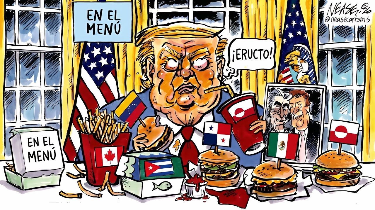 Viñetas Políticas | La IA está encendiendo la POLÍTICA en USA, España y Latinoamérica