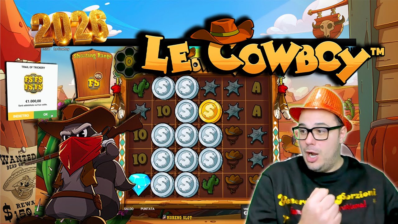 MORENO SLOT ONLINE 🔴 - Sparatorie a LE COWBOY 🔫🤠🎰 con Acquisti SUPER BONUS 🤑