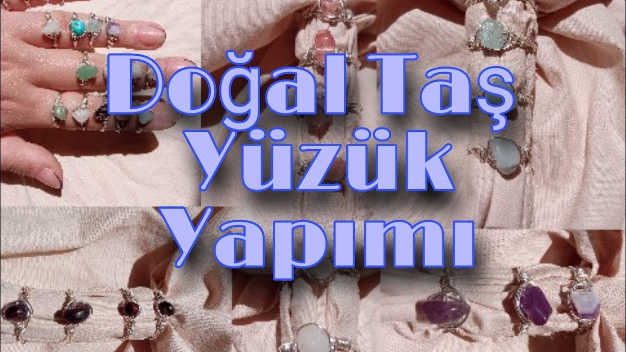 Doğal Taş tel yüzük Yapımı| küçük işletme , merak edilenler || diy ring