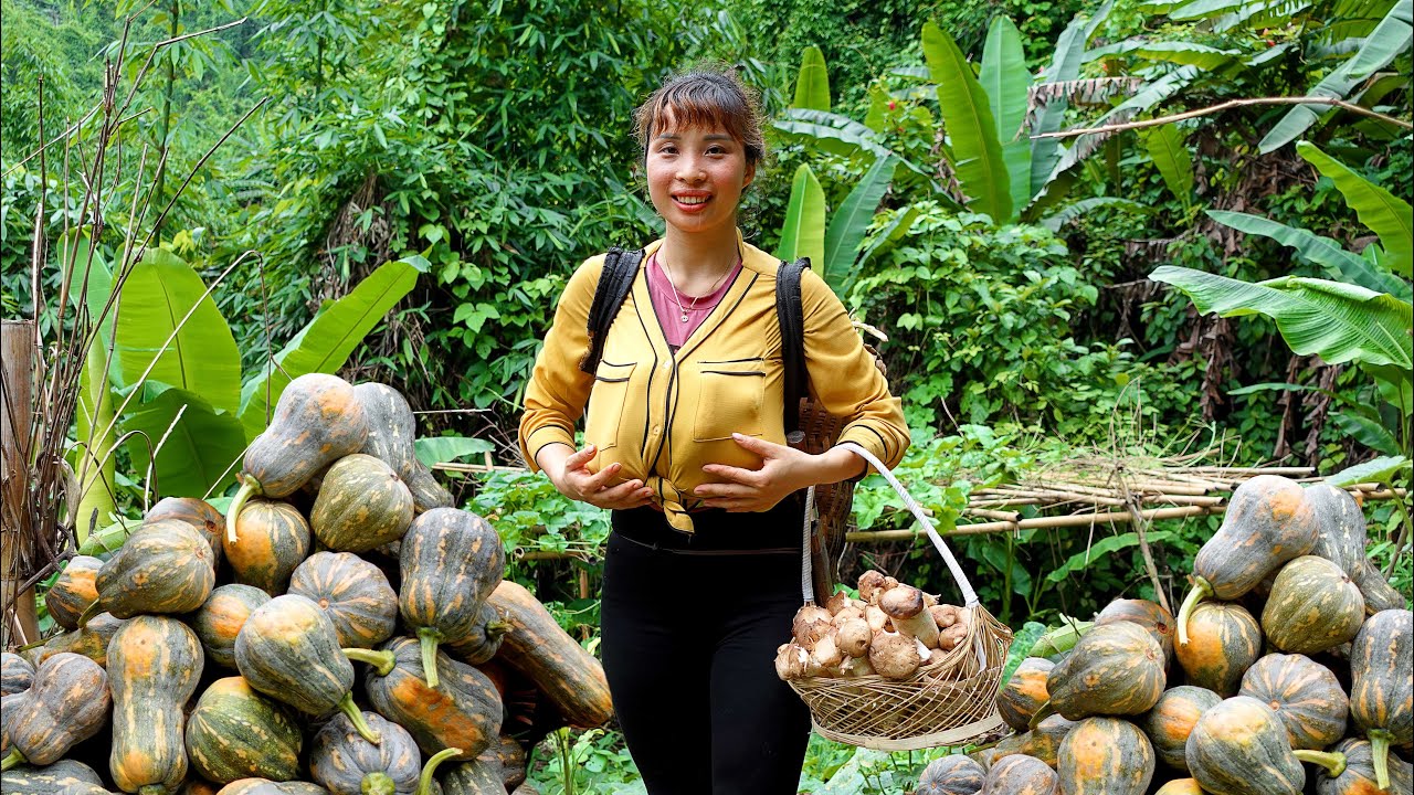 Полное видео: 6 дней строительства фермы, ловли рыбы, садоводства | Ana Bushcraft