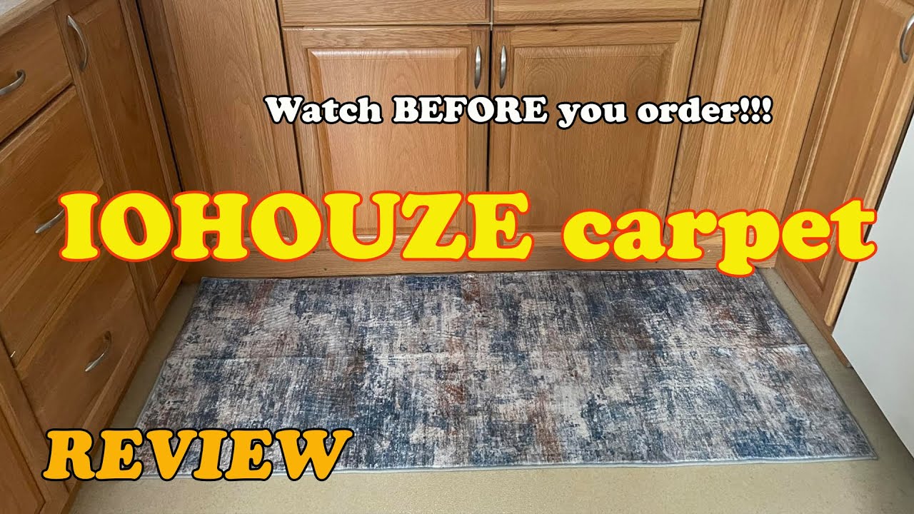 IOHOUZE Abstract Area Rug Review &ndash; Modern, Washable & Non-Slip Design