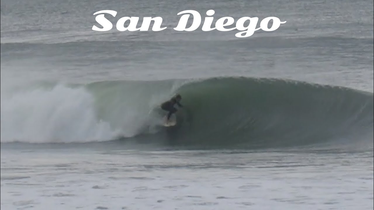 San Diego Beachbreak Turns On With Firing Surf 