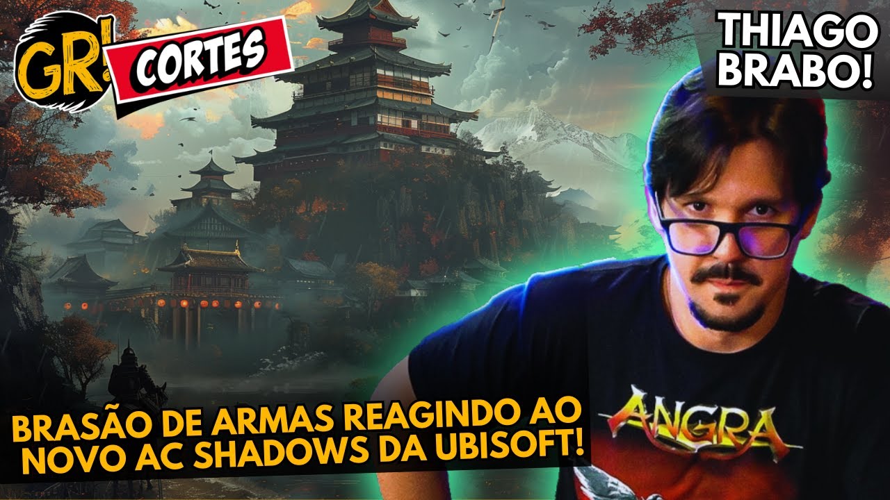 BRASÃO DE ARMAS ANALISA TRAILER DE AC SHADOWS! (2 DE 2) - REACT @BrasaodeArmas