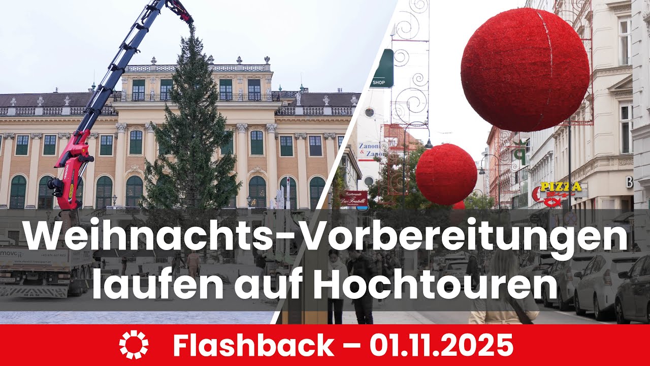 Es wird weihnachtlich, Baustart für 