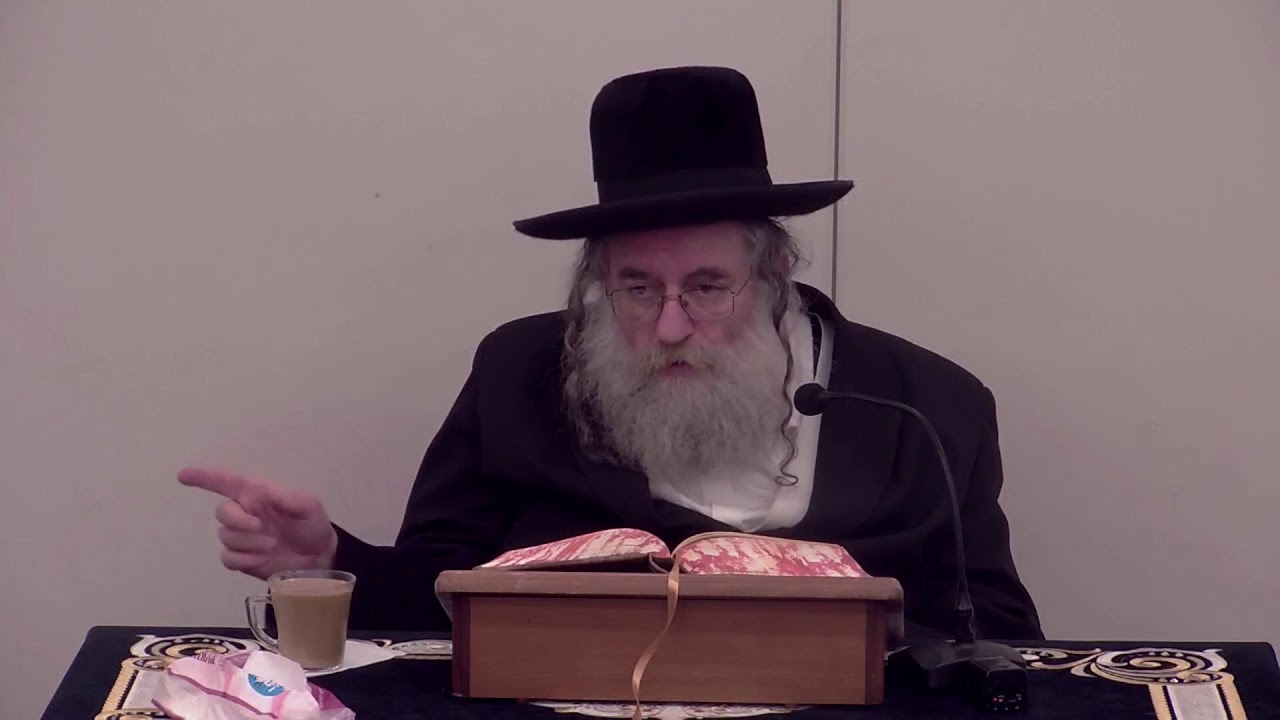 שיעור חומש רש''י פרשת יתרו -חמישי - יידיש