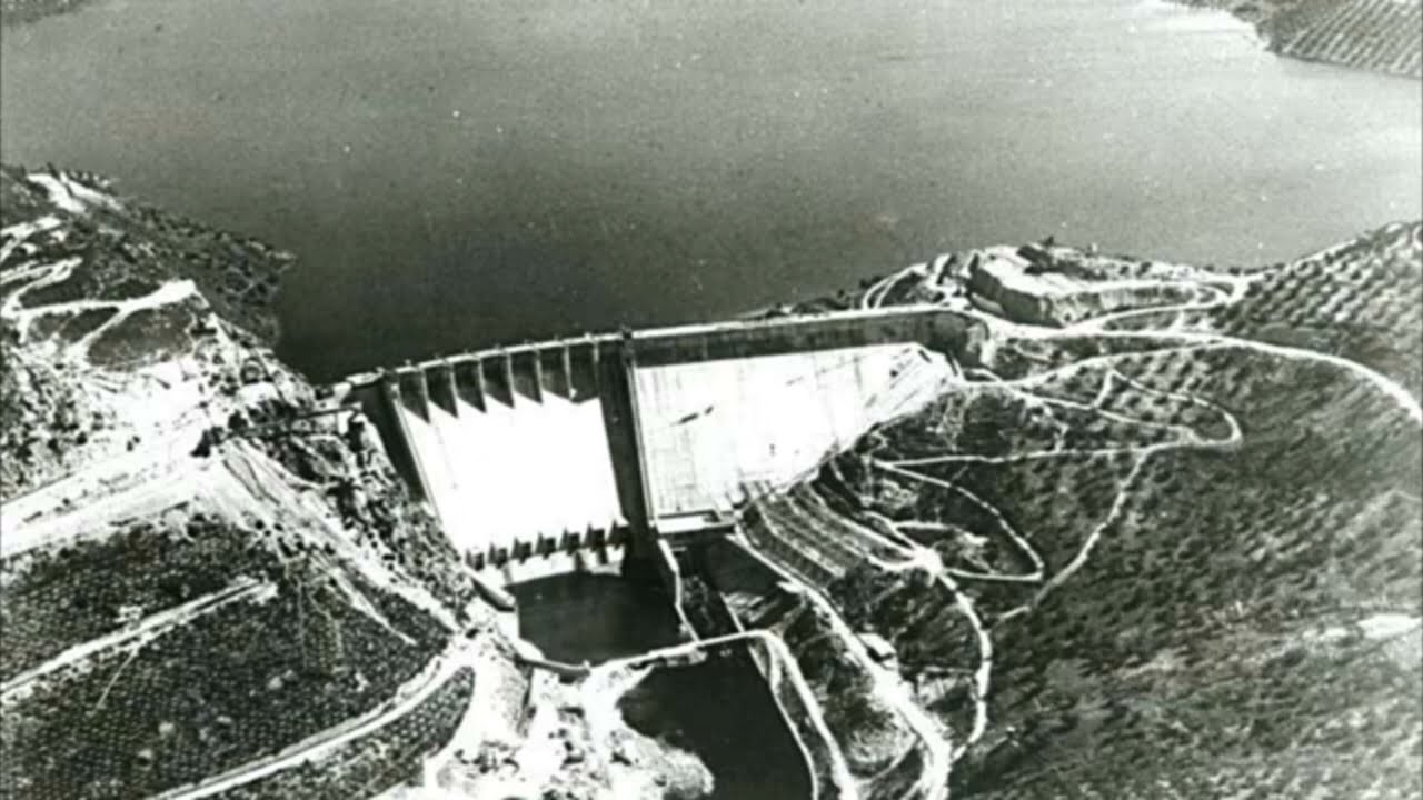 Construcción y inauguración del pantano de Iznajar