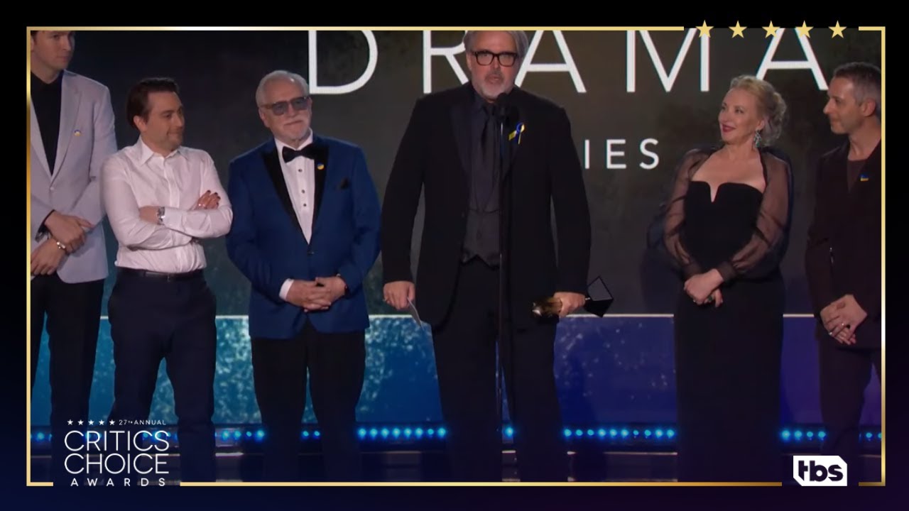 Succession: Award Acceptance Speech | 27th Critics Choice Awards | TBS