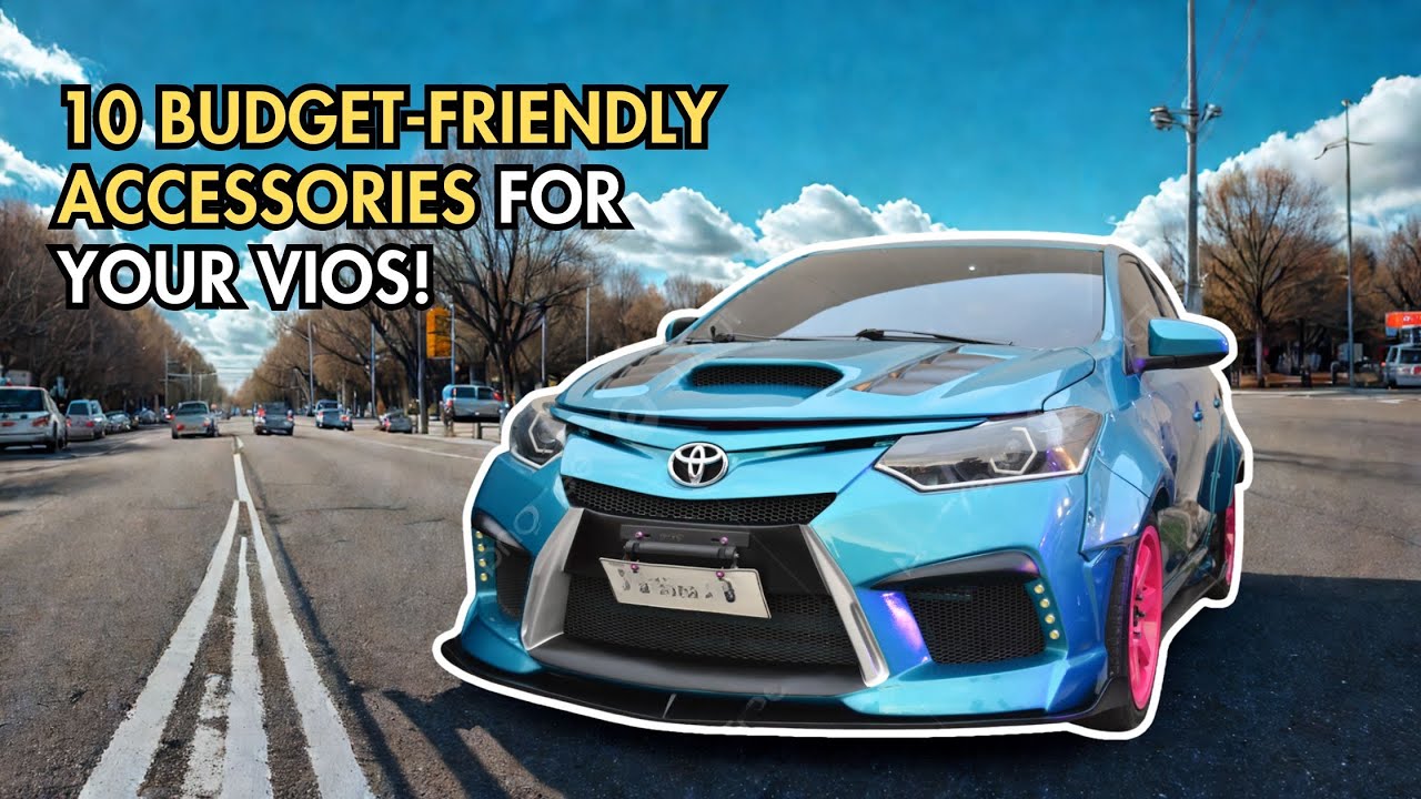 Top 10 Must-Have Accessories for Your Toyota Vios! | Mura Pero Quality na Accessories!