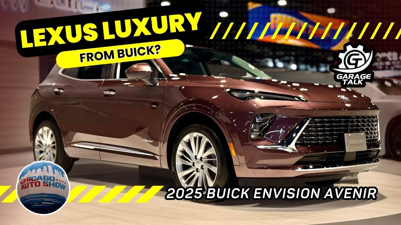Buick Envision Avenir 2025 года на Чикагском автосалоне 2025 года