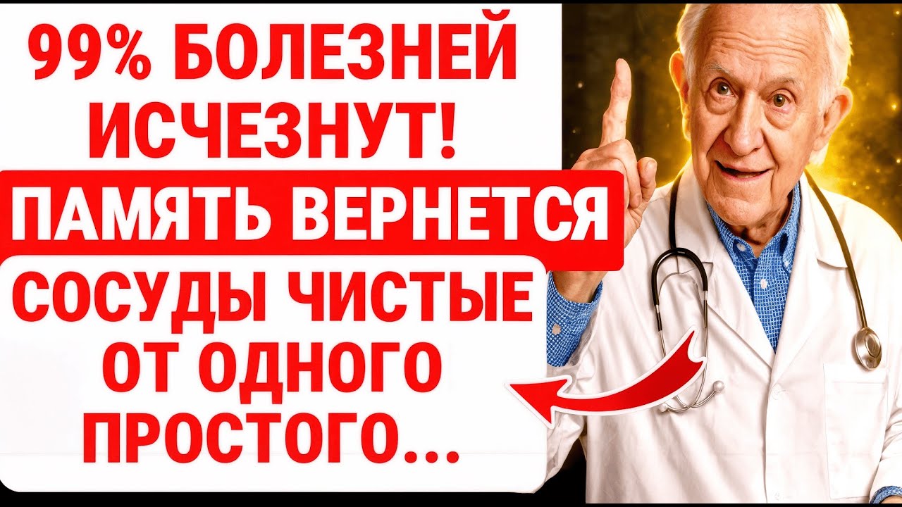 Врач-Лауреат Нобелевской Премии: Просто КУШАЙ ЭТО ЕЖЕДНЕВНО и ДОЖИВЕШЬ ДО 100 ЛЕТ / ЗДОРОВЬЕ ПОЖИЛЫХ