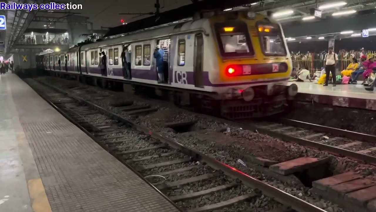 Announcement of Mumbai Local Train at Dadar Station