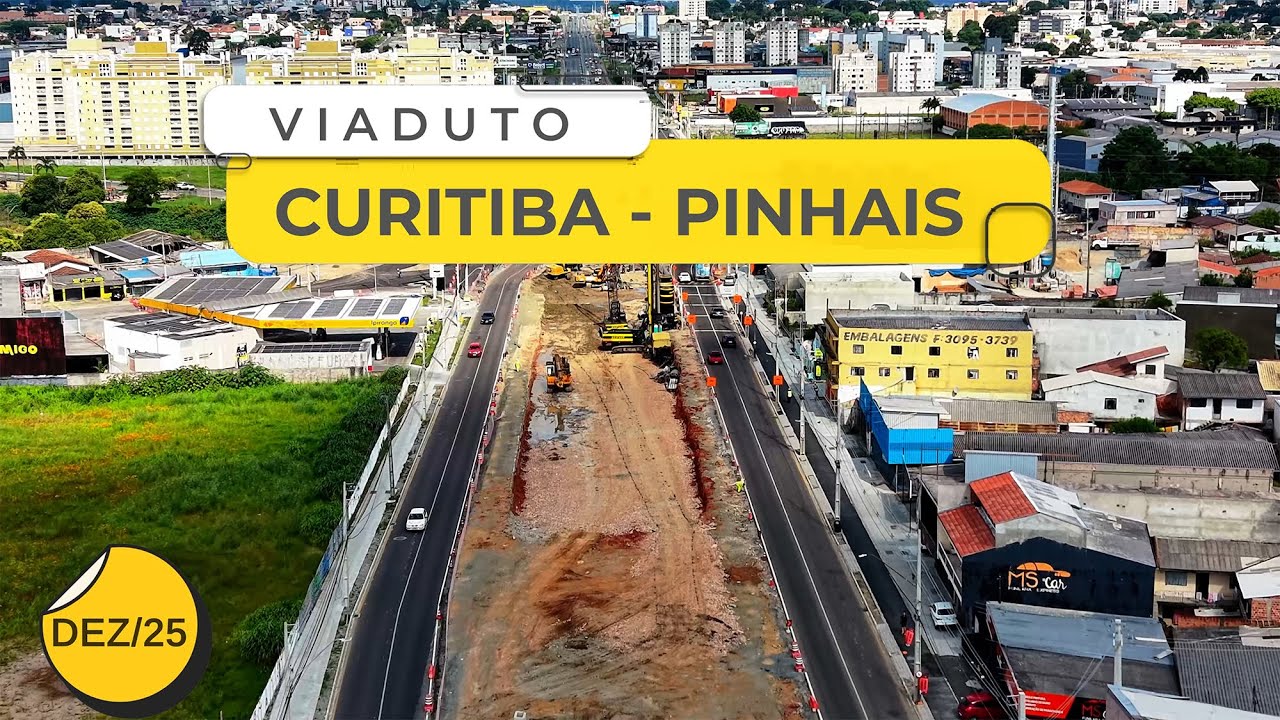 VIADUTO CURITIBA - PINHAIS (DEZ/25) 4K