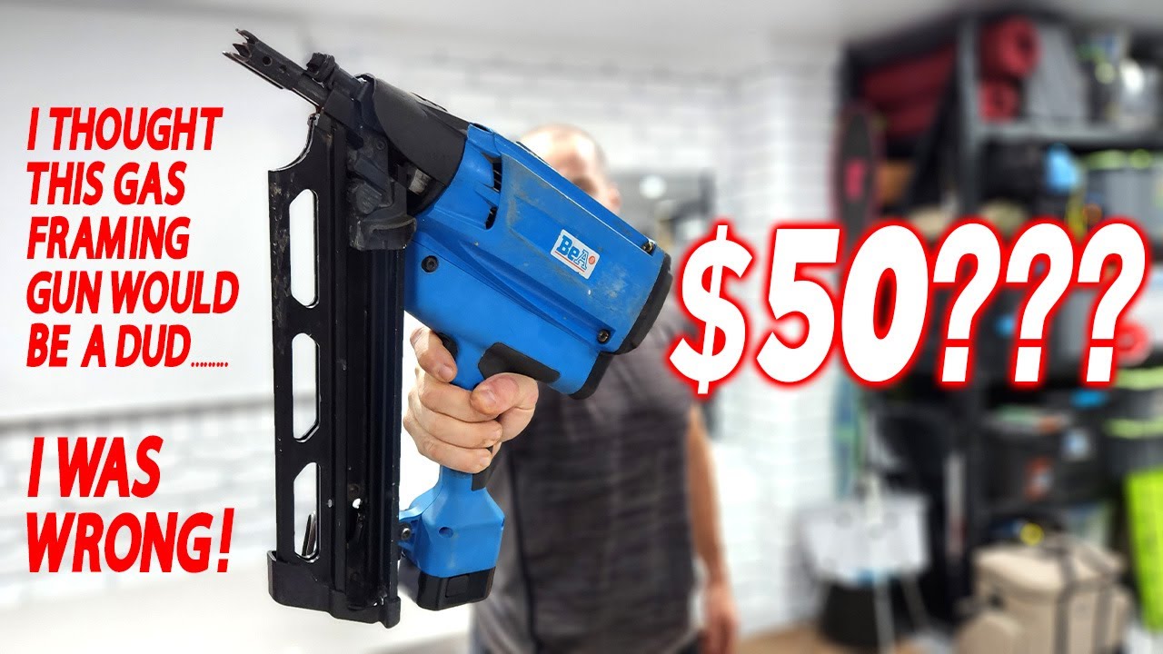 $50 GAS FRAMING GUN?? // BeA D90-660E
