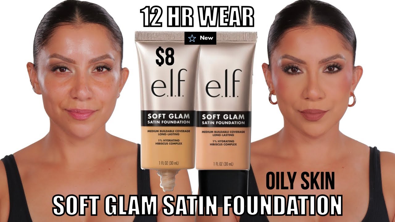*новинка* $8 e.l.f. COSMETICS Мягкая атласная тональная основа + 12-часовой тест на стойкость *жи...
