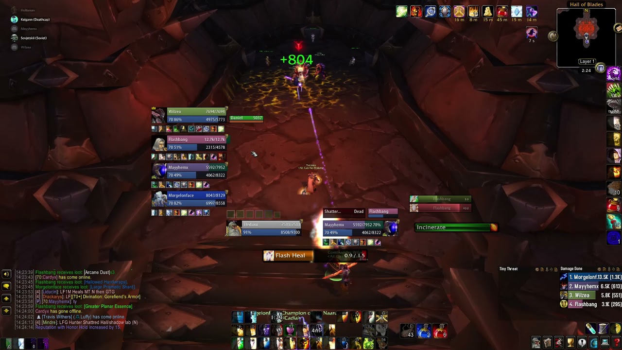 Shattered Halls Heroic TK Attune Bug