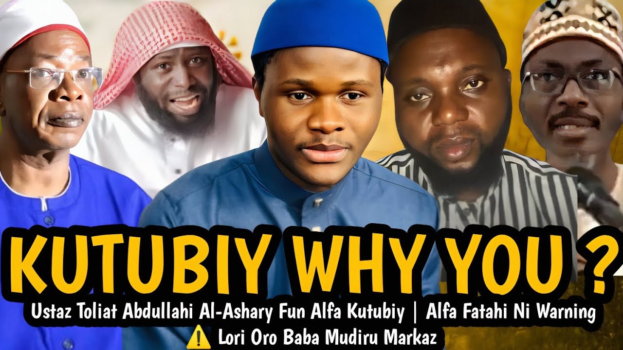 KUTUBIY WHY YOU ? | Ustaz Toliat Abdullahi Al-Ashary Fun Alfa Kutubiy | Alfa Fatahi Ni Warning ⚠️