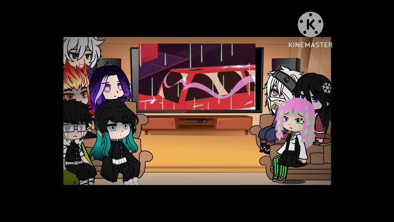 los pilares de kny reaccionan a *adicto* angel dust parte 7