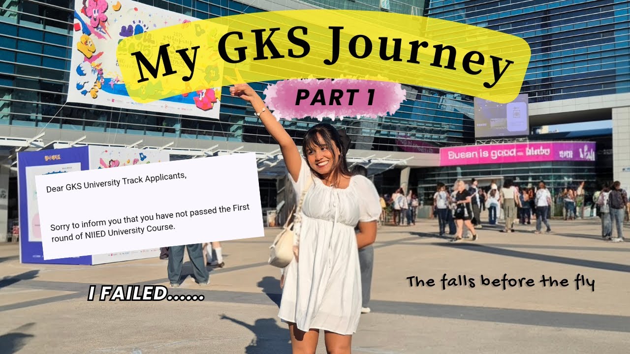 My GKS Journey: My background, profile and how it started