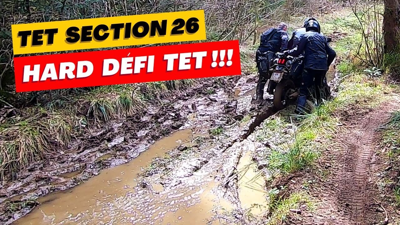 Offroad : Hard Défi TET ! Section 26 5 Ténéré, 1 R1250 GSA et 1 Transalp en perdition.