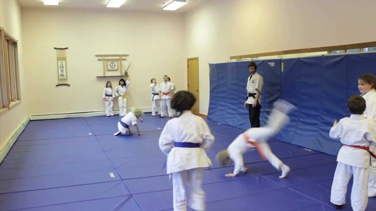 Seibukan Jujutsu Junior Students of Haines, Alaska