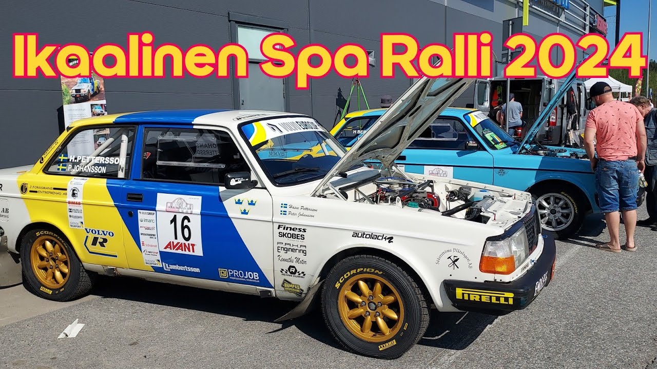 Ikaalinen Spa Ralli 2024. Perjantain alkutunnelmia !!