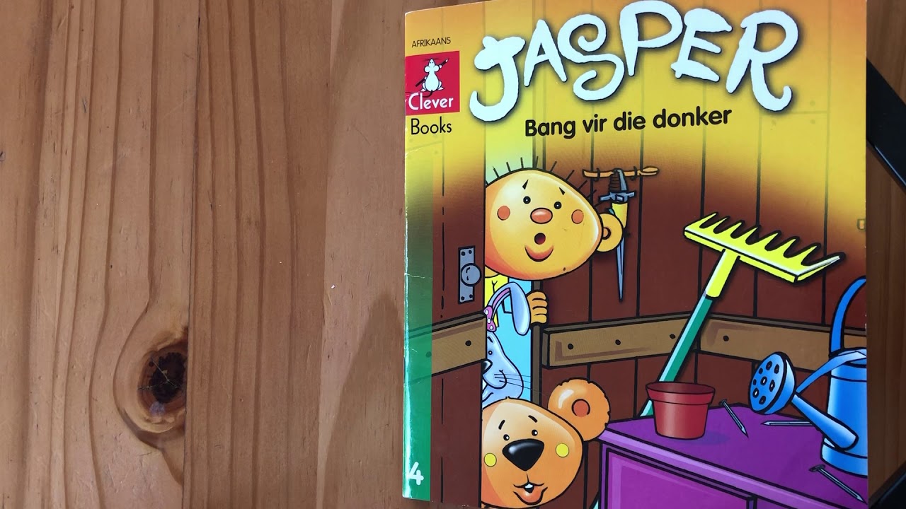 Jasper is bang vir die donker