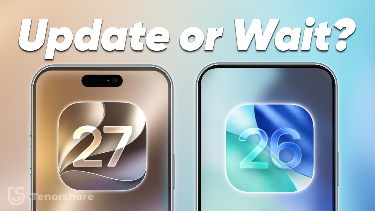 iOS 27 vs iOS 26? Should You Update to iOS 27? | Full Comparison Test!