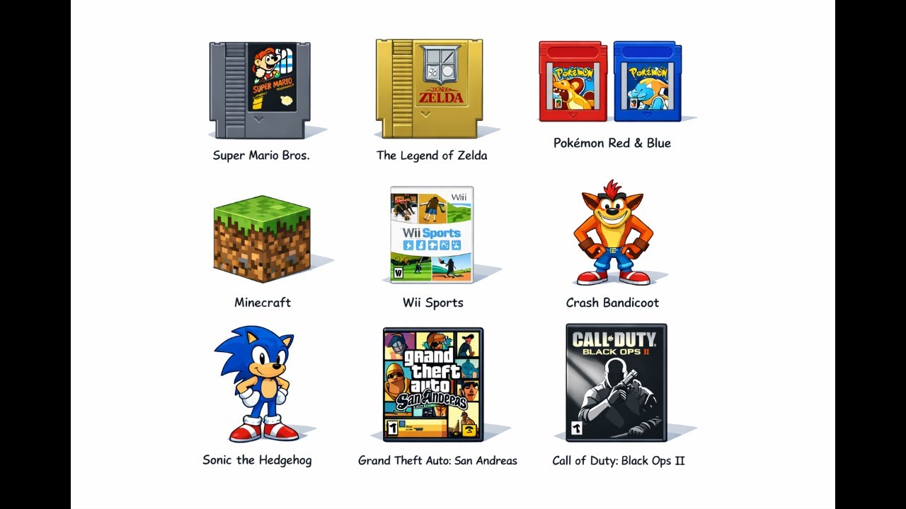 9 Most Nostalgic Games That DEFINED Childhoods In Less Than 4 Minutes