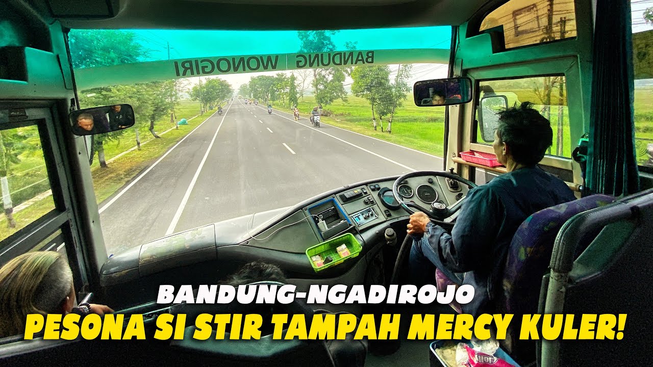 Luar Biasa Nikmatnya Naik Bus Mercy Kuler di Jalur Selatan! Trip Bus Klasik BANDUNG EXPRESS Part 2