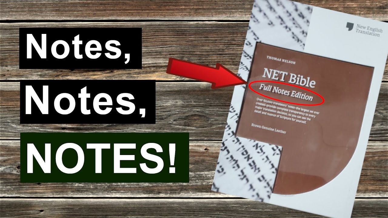 The Translation is OKAY, but the NOTES are FANTASTIC! A Quick Look at the NET