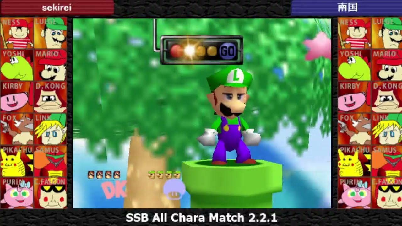 【ネトスマ】南国さんと12キャラ【SSB64】