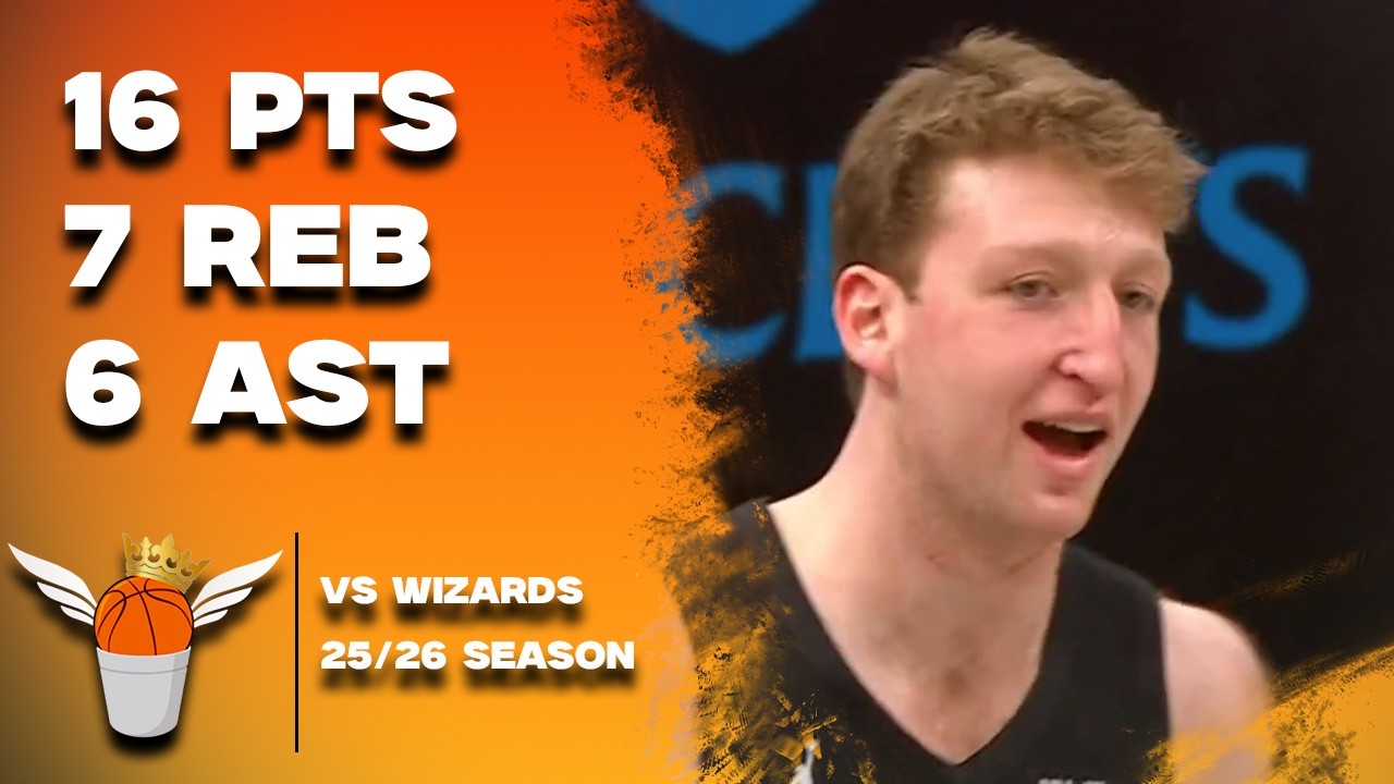 Danny Wolf 16 Points/6 Assists vs Wizards Full Highlights! (2/7/2026)