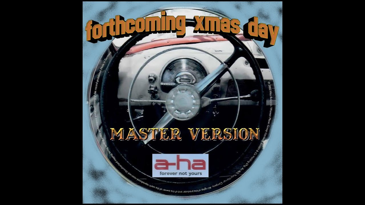 a-ha - forever not yours (master version) soundcheck studio version