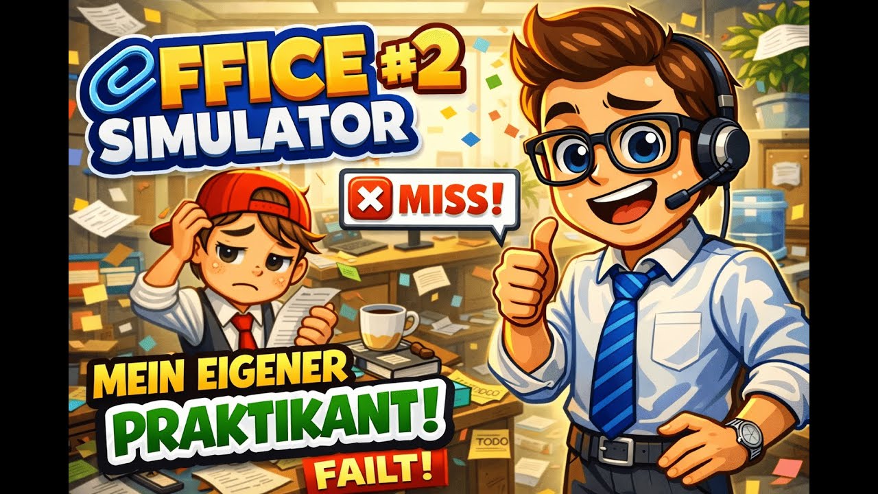 #002  -  Wir haben jetzt unseren eigenen Praktikanten (Office Simulator)