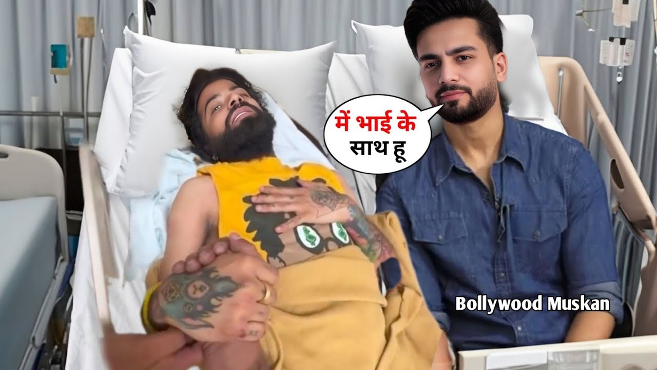 Elvish Yadav Meet Hospital UK07 RIDER After Accident | THE UK07 RIDER Hospital Video | UK07 RIDER