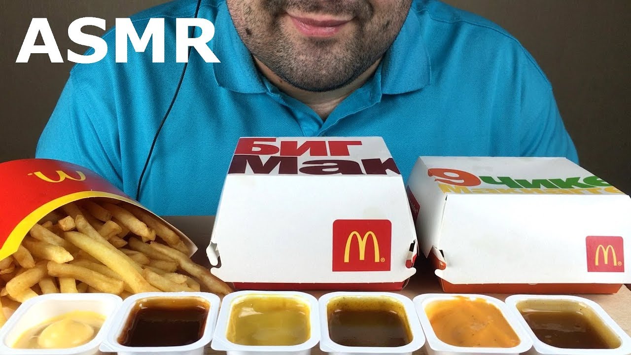 ASMR MCDONALDS BIG MAC, CHICKEN NUGGETS and FRENCH FRIES (Eating Sounds) Mukbang *NO TALKING*