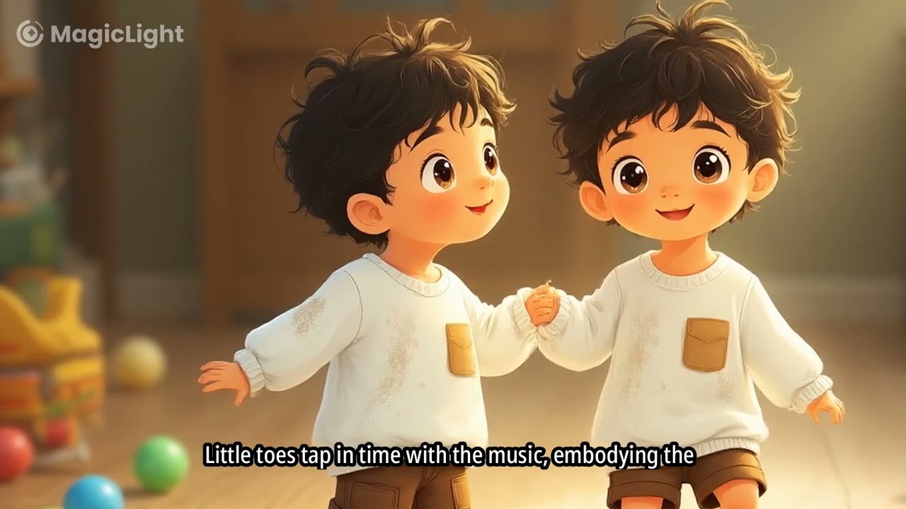 Happy Day Rhymes#KidsPoem #InteractiveFun #ChildrensJoy #Friendship #MagicLightai #MagicLight