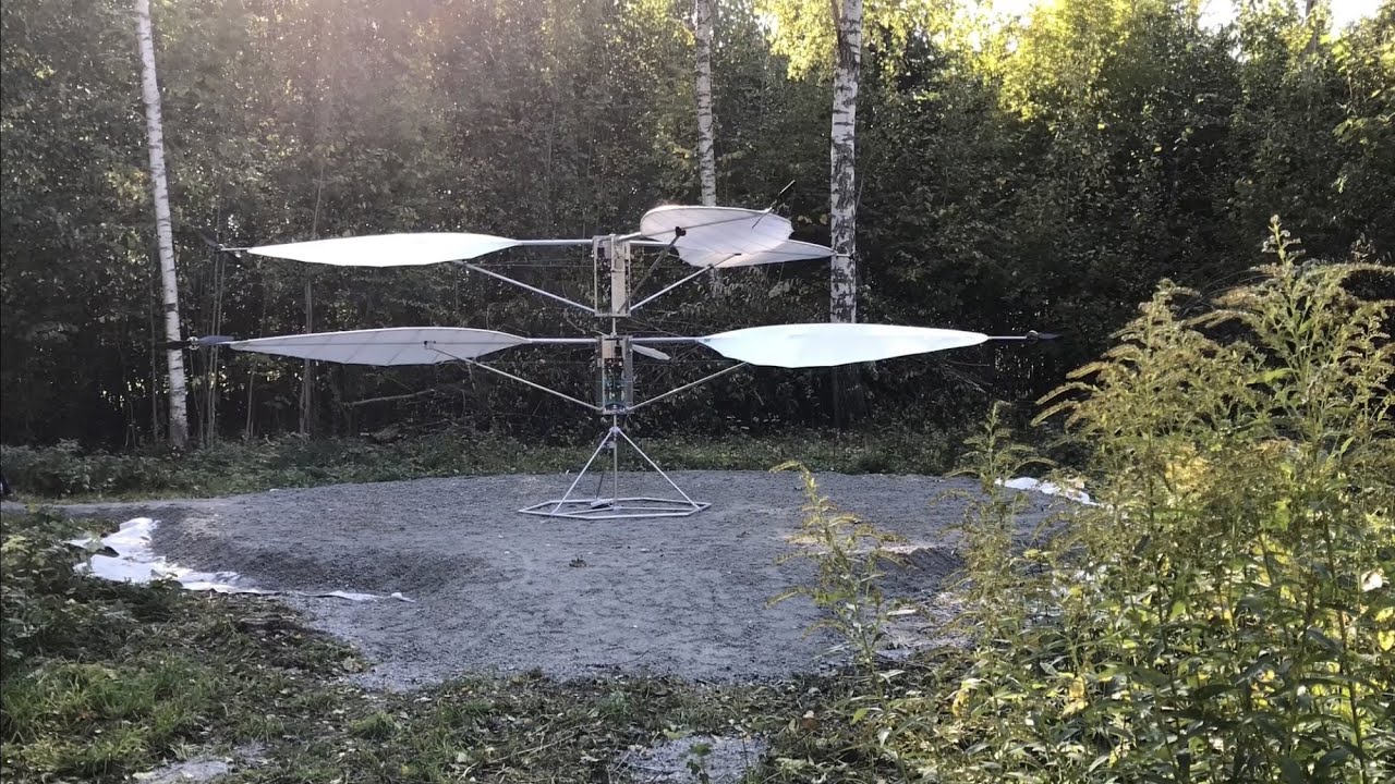 Coaxial Levitator 2 First crash....