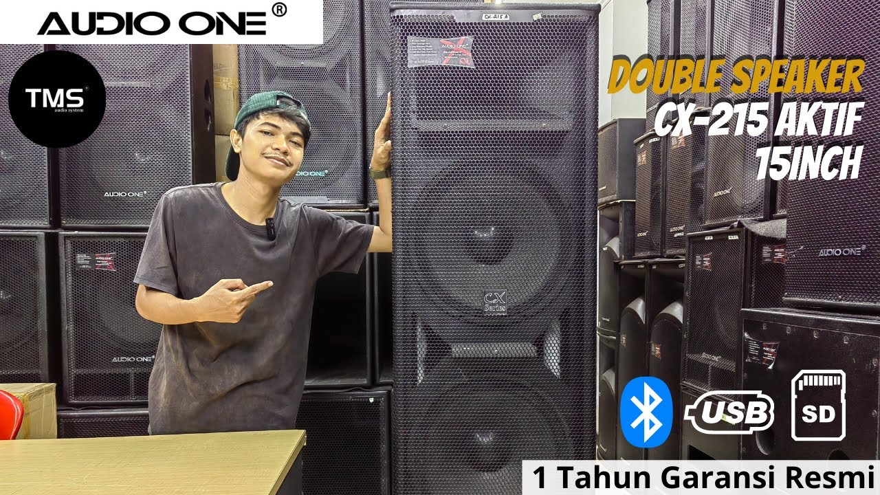 Review Sound System Double Speaker CX-215 AUDIO ONE