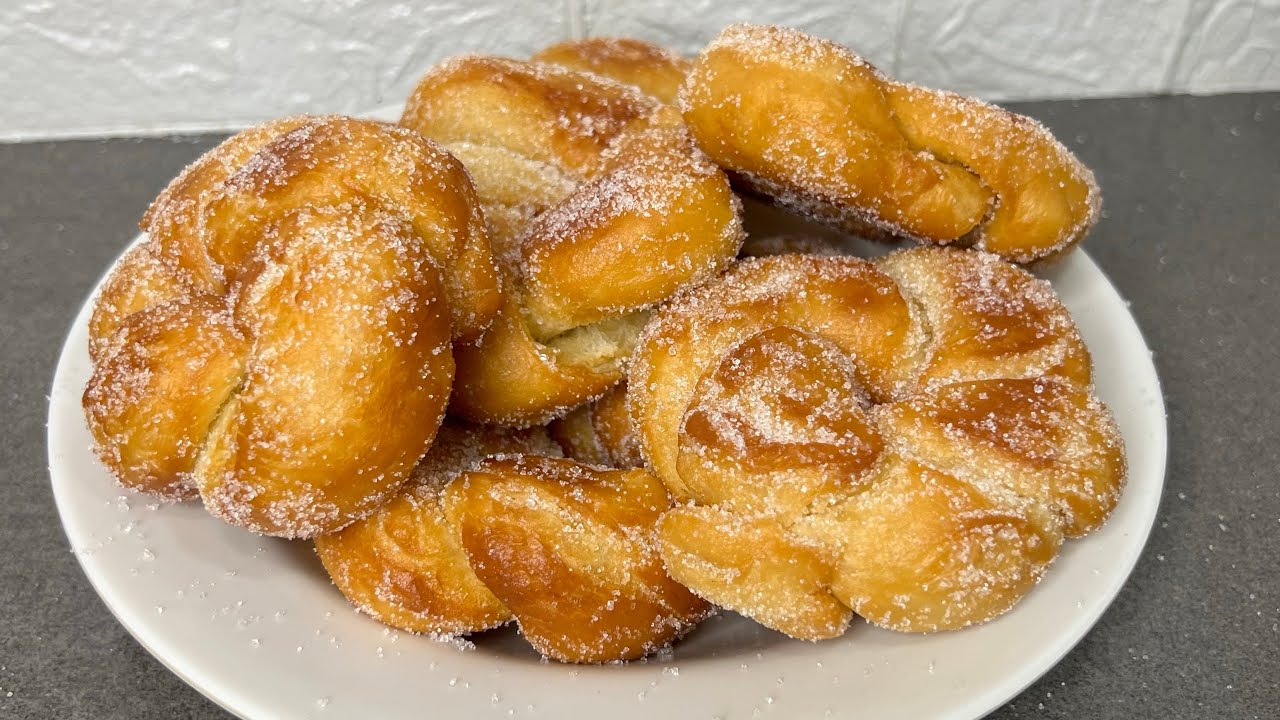 Twisted donuts 🍩  #donuts #recipe