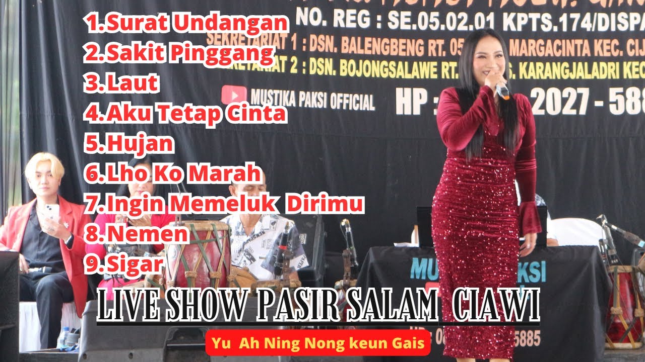 Cover Yayah Andriani & Jisep Kim (LIVE SHOW Pasirsalam Ciawi Cintakarya Parigi Pangandaran)