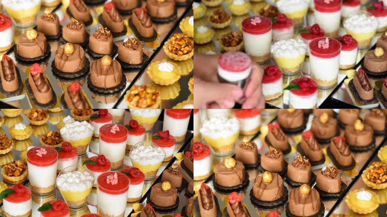 كوني لالة اومولاتي اوحضري بلاطو ميني سواري بابسط الطرق😋اطباق الضيافة/حلويات الاعراس