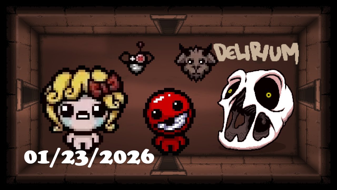 Delirium - Binding Of Isaac Repentance Daily - 01/23/2026