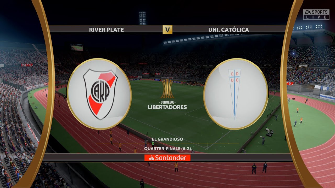 River Plate vs Uni. Catolica | Conmebol Libertadores | FIFA 22 PS4 GAMEPLAY
