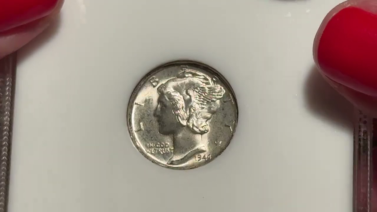 1944-D Mercury Dime, NGC MS66 FB CAC, Gen 5.0, Fatty
