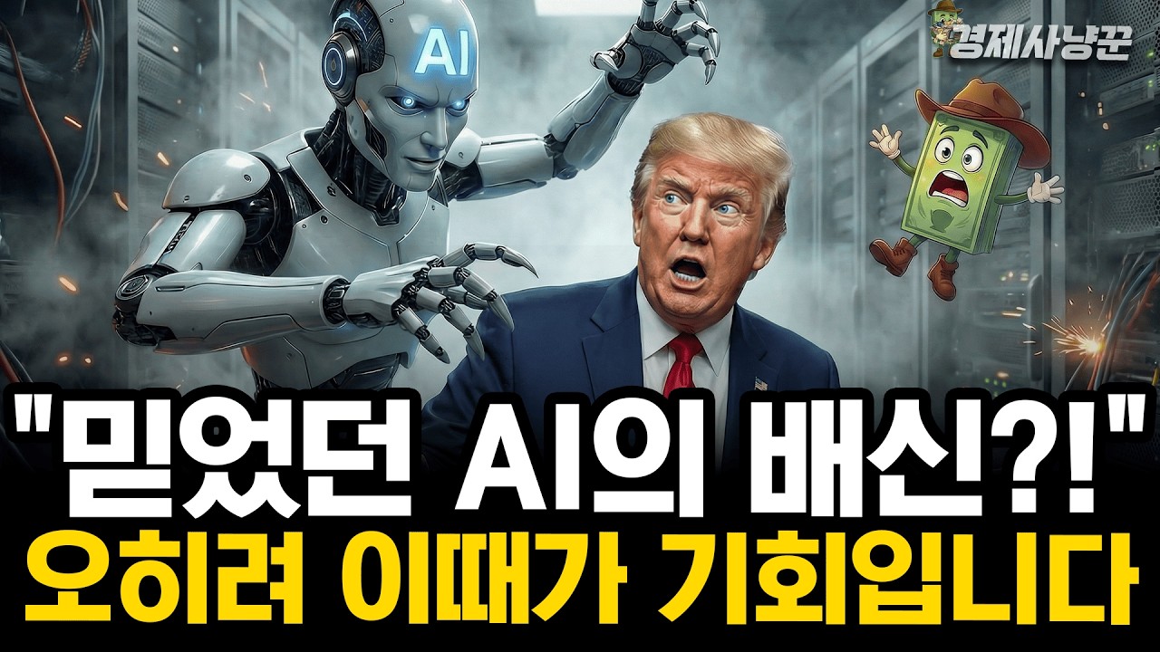 AI 역대급 하락장 속 망하는 주식들 vs 급상승 주식들