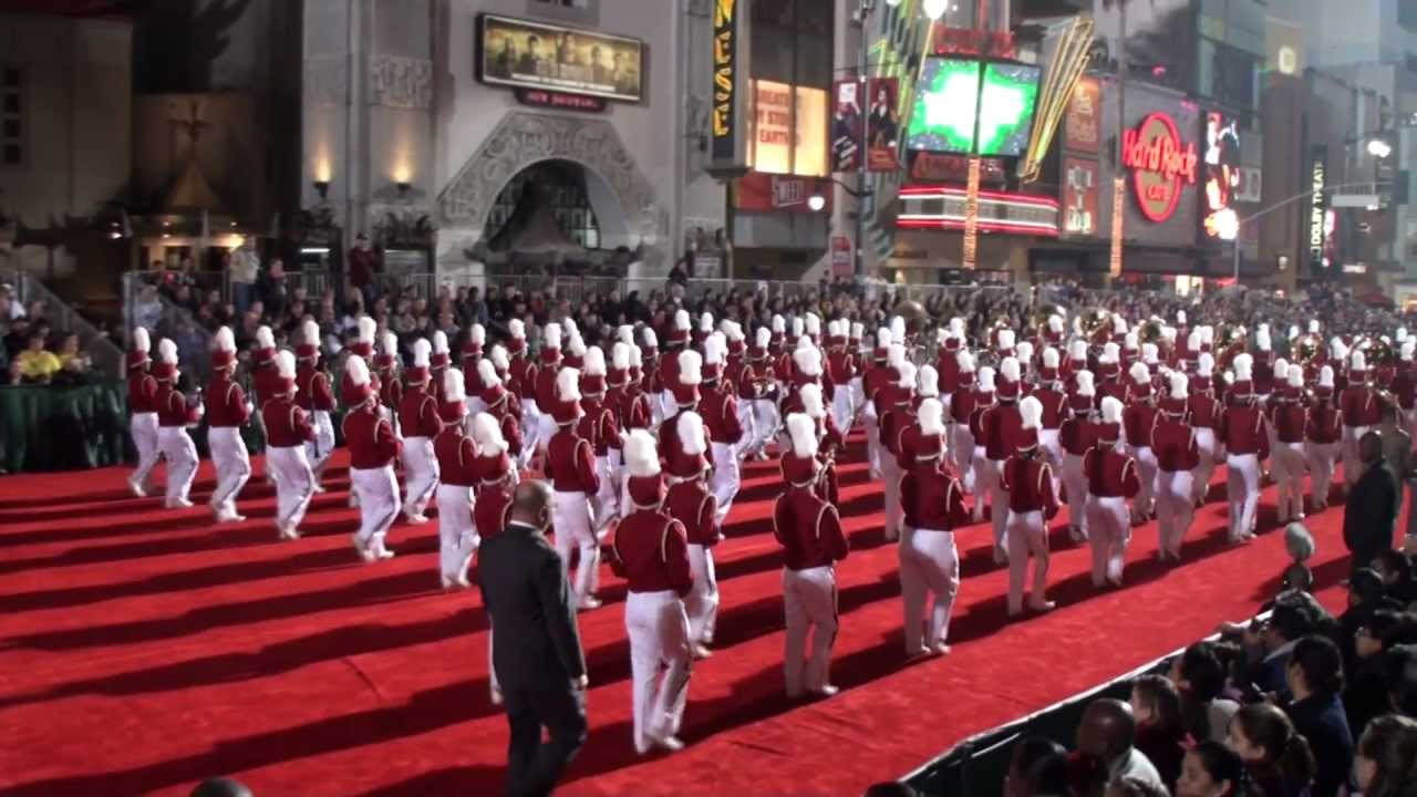 Golden Valley HS  Cardinal Regime - 2012 Hollywood Christmas Parade
