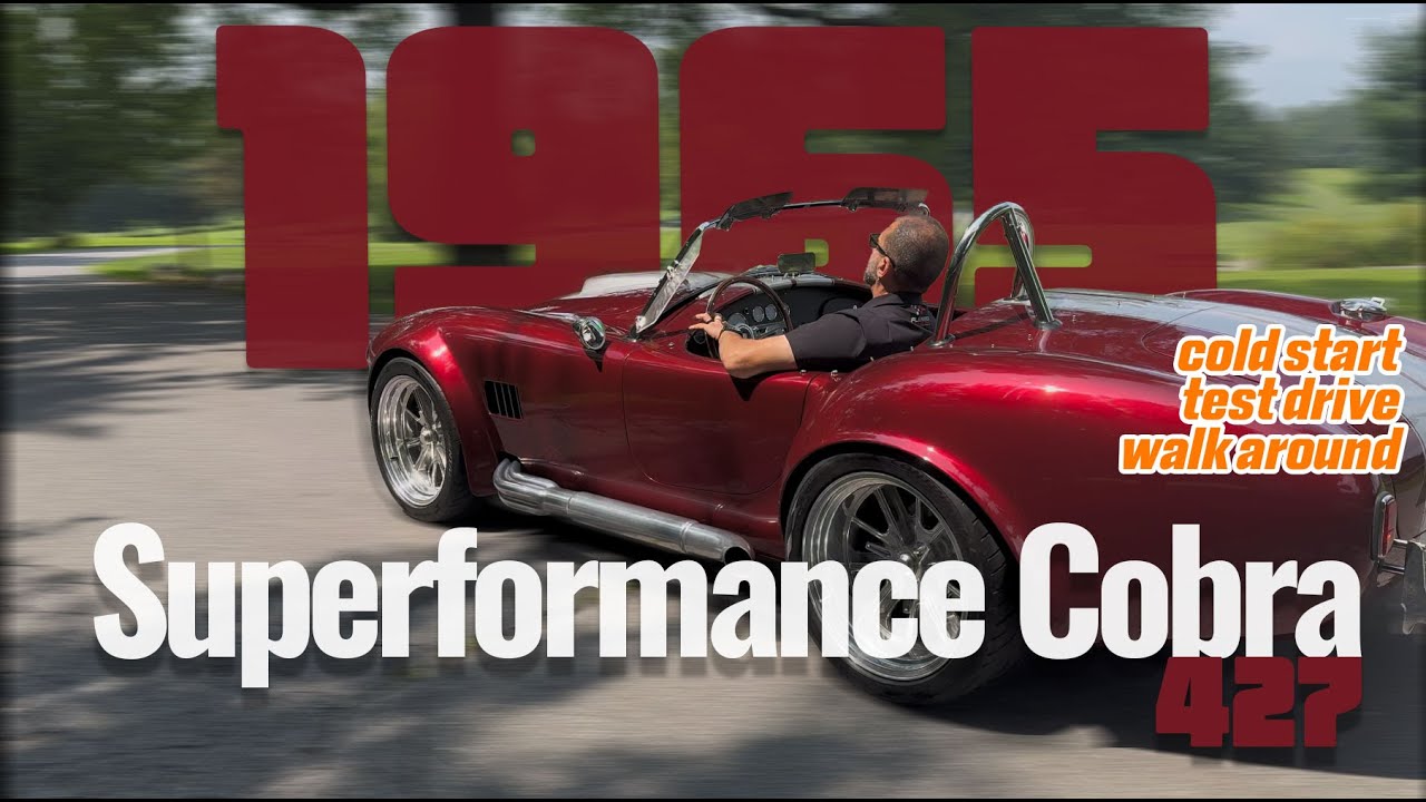 1965 Superformance Shelby 427 Cobra | Ruby Red, Roush 550HP, Official Continuation Car!